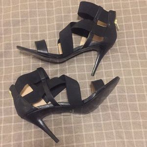NEW Nine West Strapy black Heels